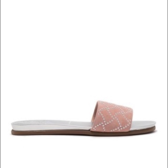 NWT Vince Camuto studded slide sandals - Picture 3 of 8